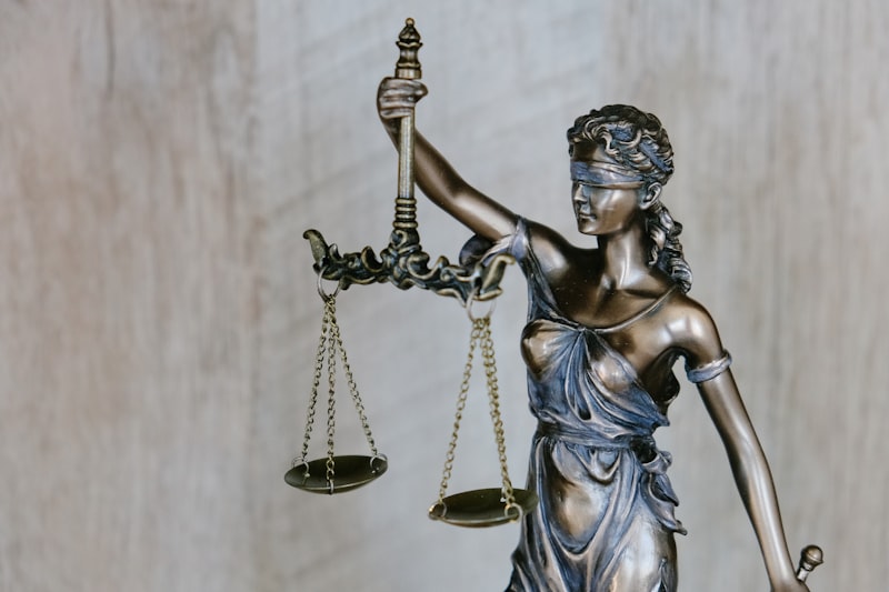 Legal documents and gavel